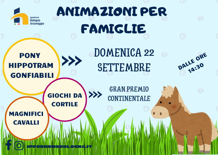 Domenica 22 settembre: il Continentale per bimbi e famiglie